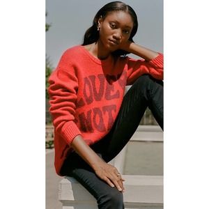 MOTHER the long-jump Jumper Lover Not A Fighter L NWT